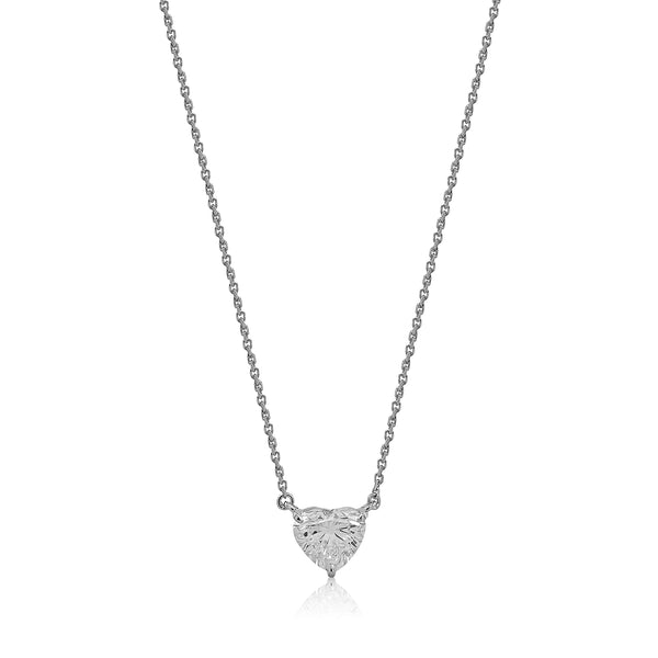 Heart Shape Diamond Pendant 2.01 carat TW