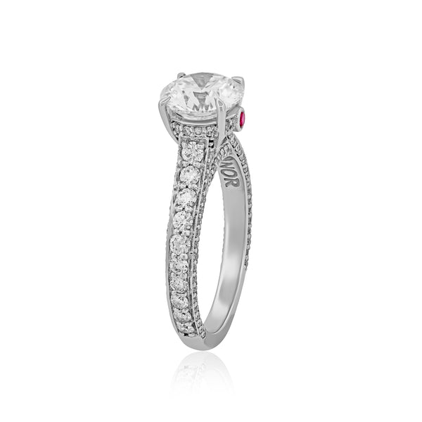 Solitaire Ring 0.99 carats TW