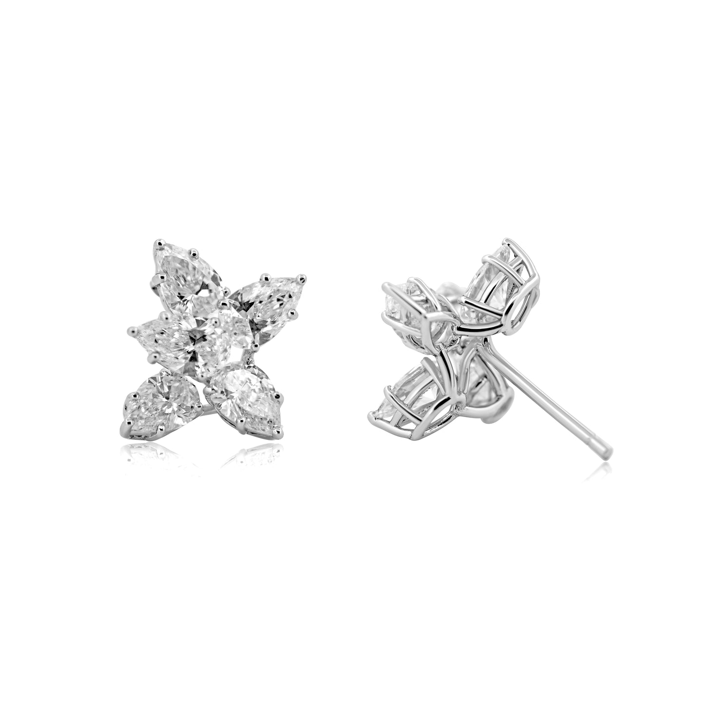 Diamond  Earrings 4.65cts TW