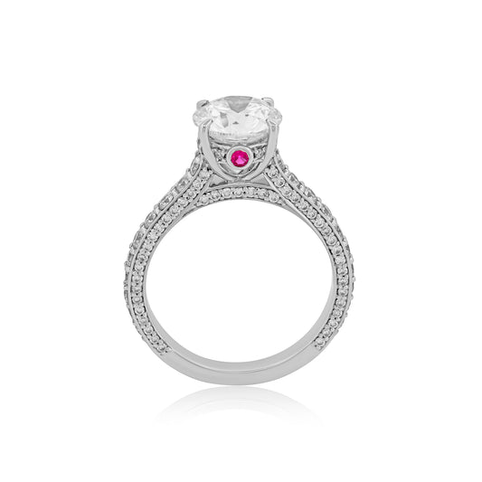 Diamond Ring 2.64cts TW