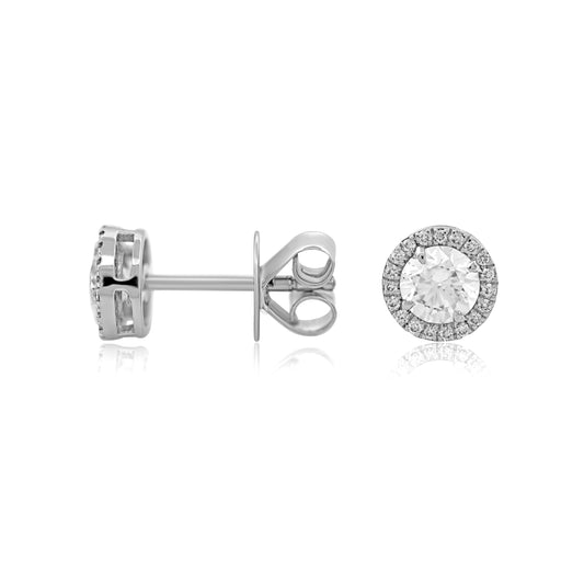 Diamond Studs 1.08cts TW