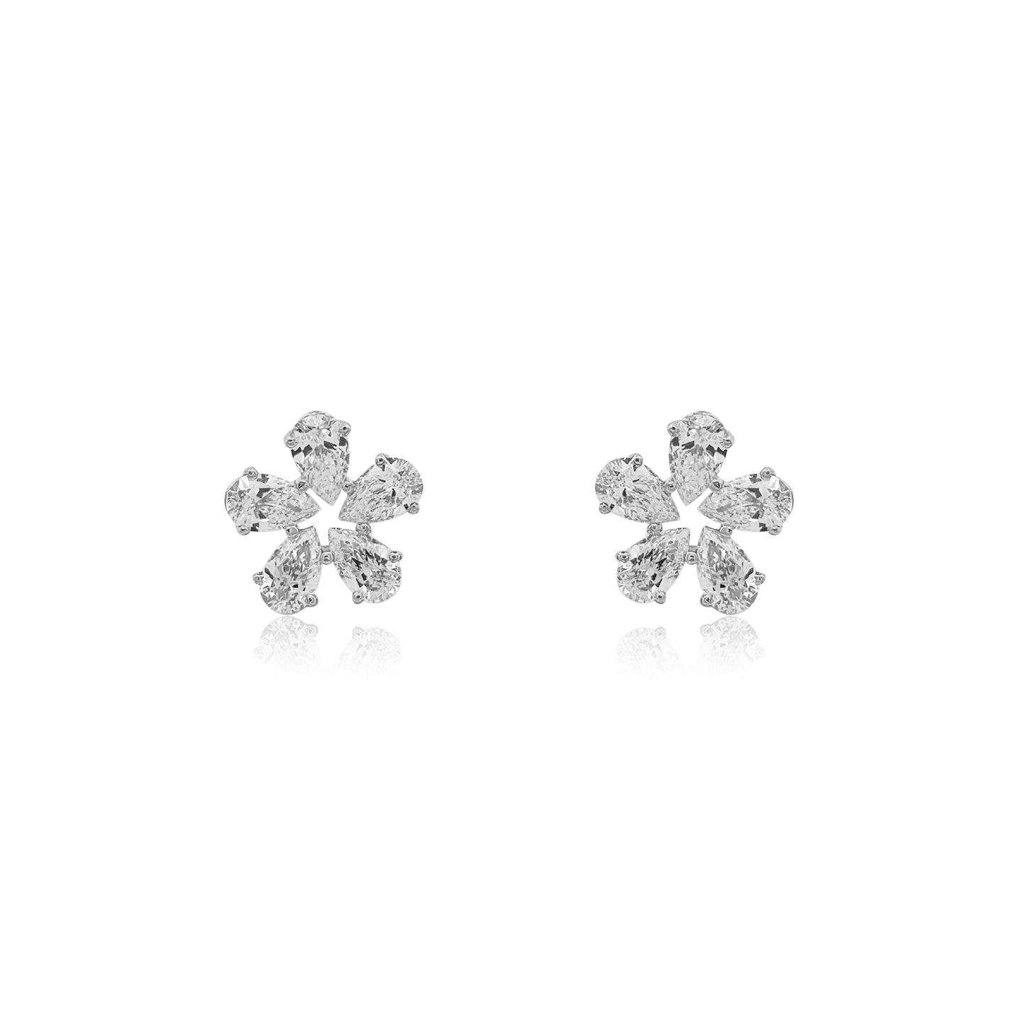 Diamond Earrings Tops 4.40 carats TW