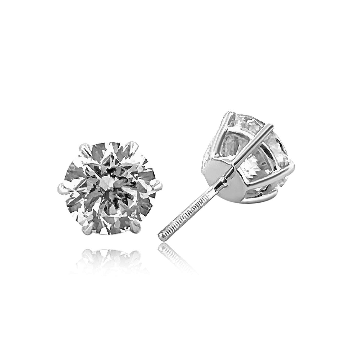 Diamond Stud  4.00cts TW