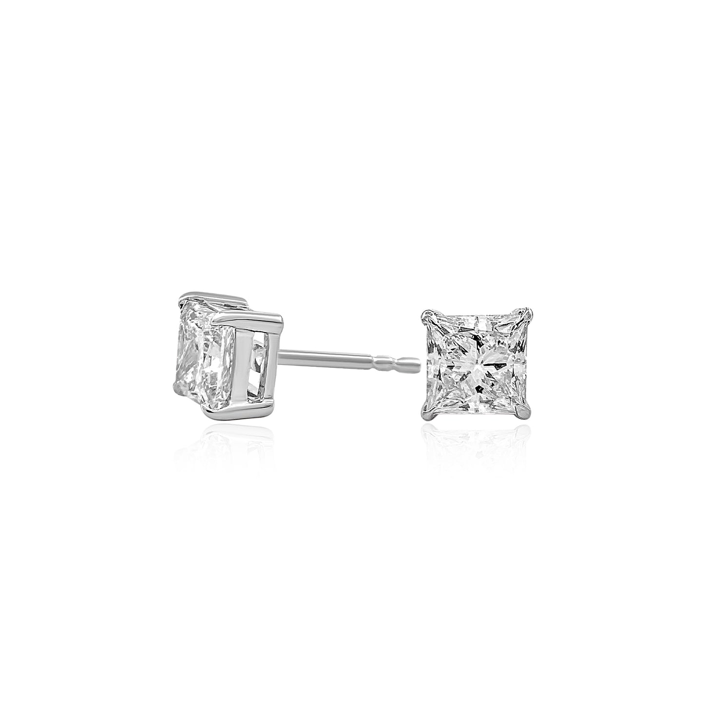 Diamond Studs 0.87cts TW