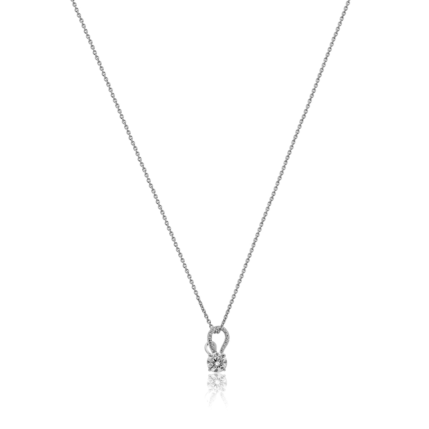 Diamond Pendant 0.55cts TW