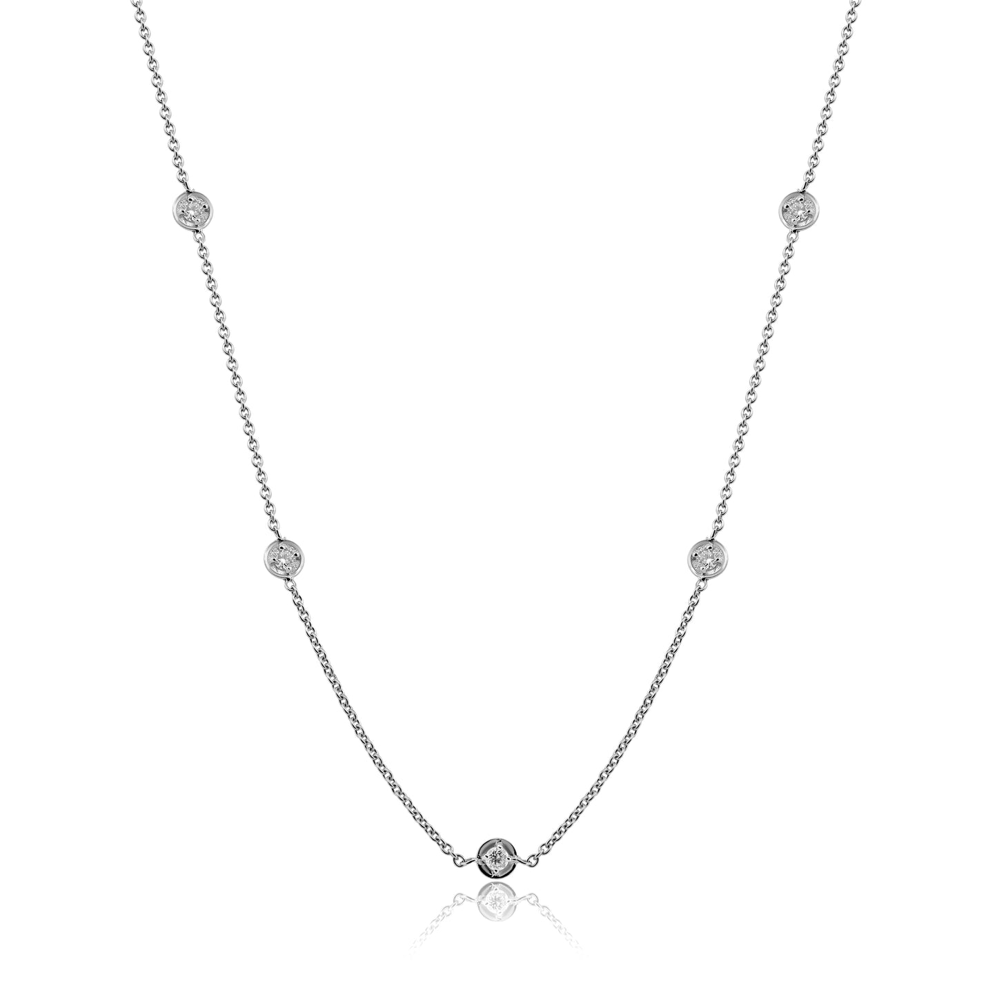 Diamond Bezel Chain 0.49cts TW