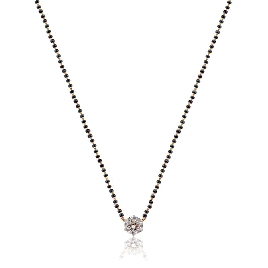 1.83 TW CTS 1.83 Diamond Mangalsutra