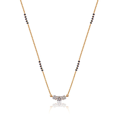 Diamond Mangalsutra 1.01cts TW