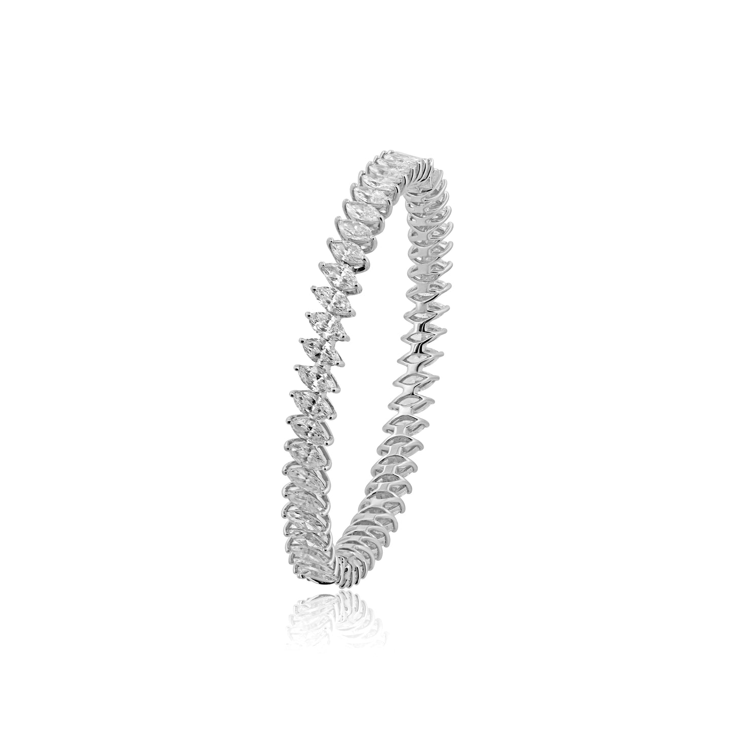 Diamond Bangle 12.94cts TW