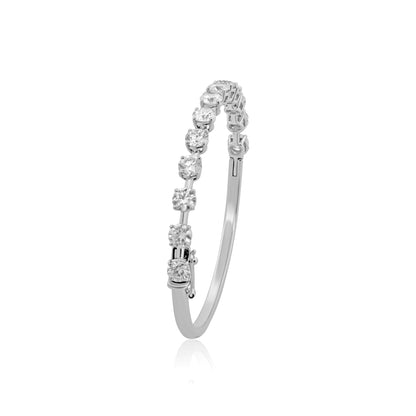 Diamond Bangle 5.13cts TW