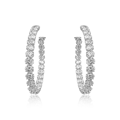 Diamond Earrings 14.59cts TW