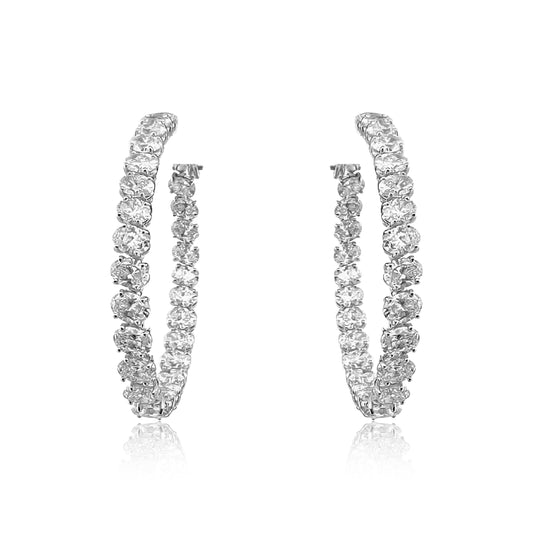 Diamond Earrings 14.59cts TW