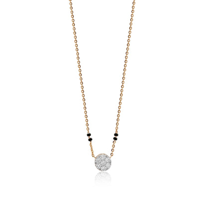 Diamond Mangalsutra Pendant 0.40 carats TW