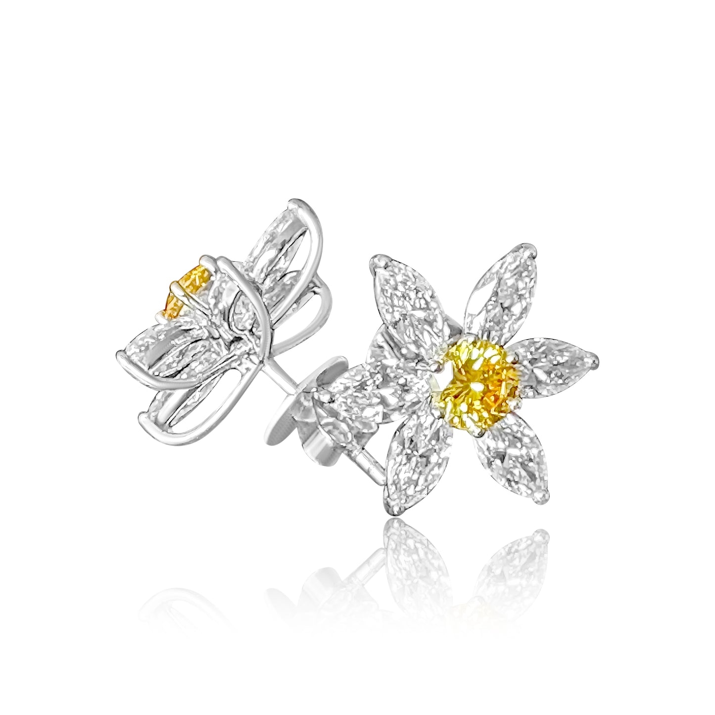 Diamond Earrings 8.21cts TW