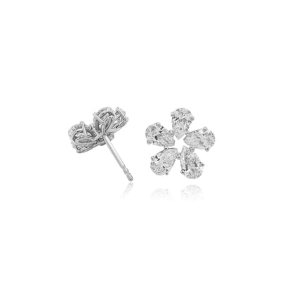 Diamond Earrings Tops 4.40 carats TW