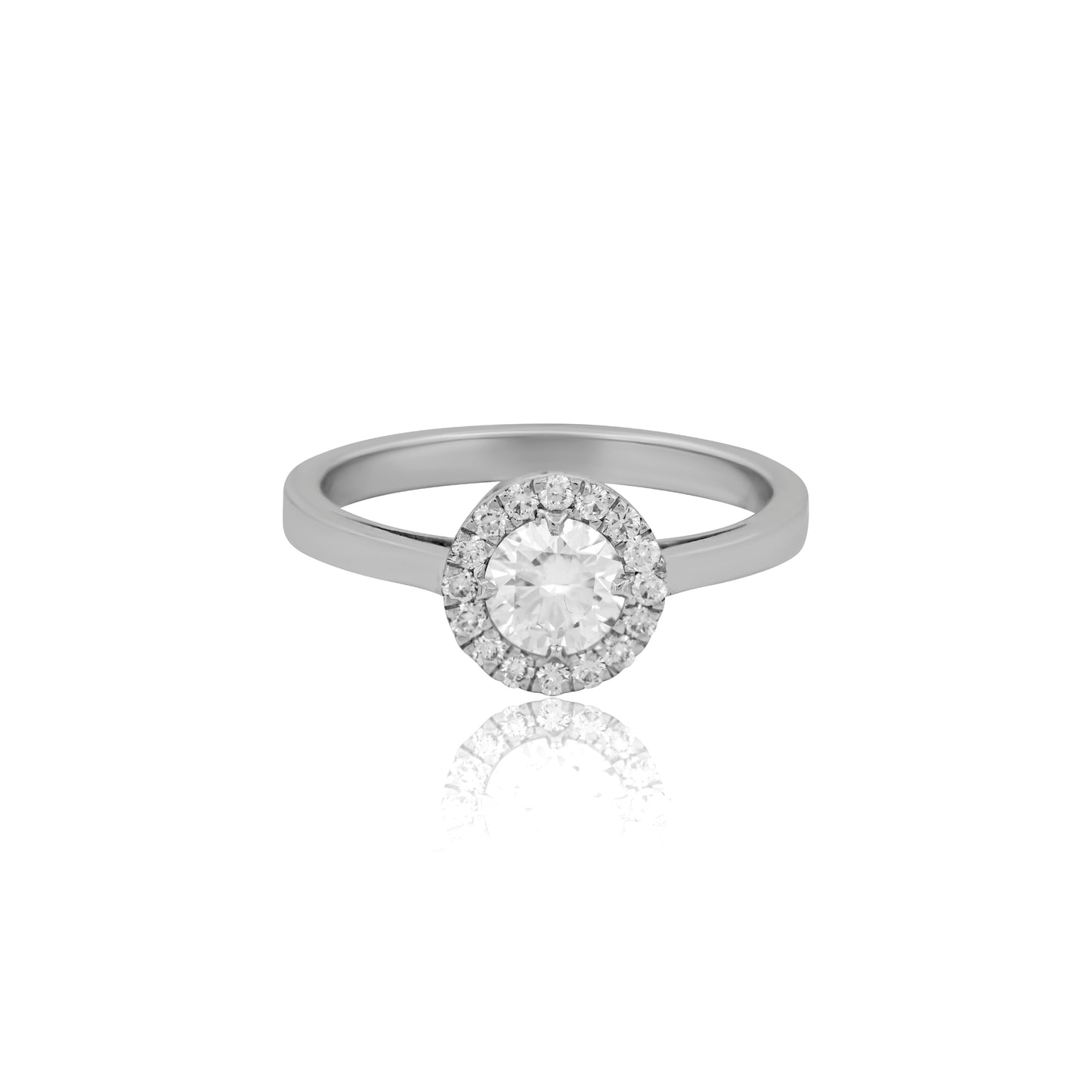 Diamond Ring 0.59cts TW