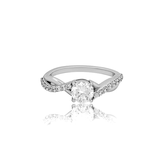 Diamond Ring 0.88cts TW