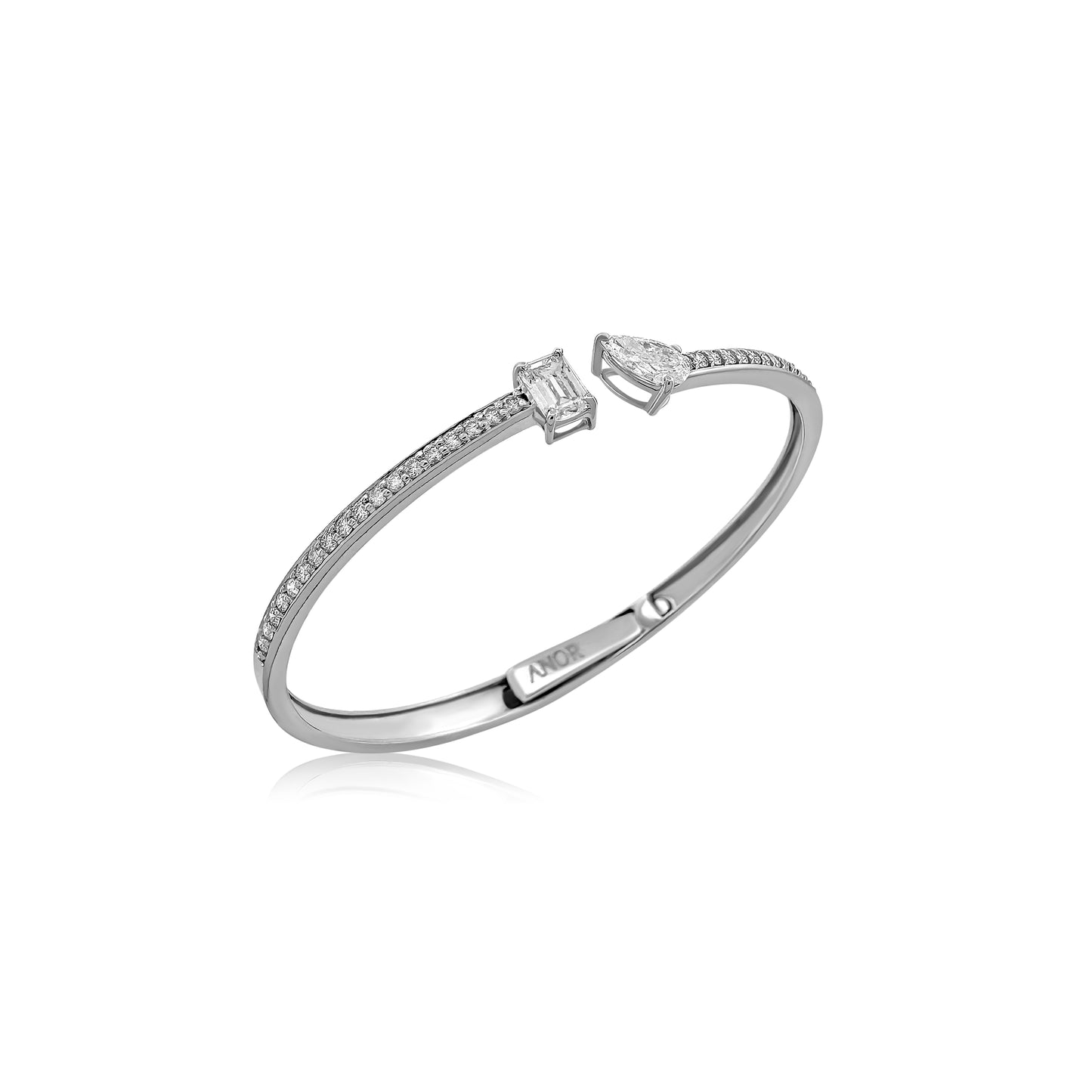 Classic Diamond Bangle 1.78 cts TW