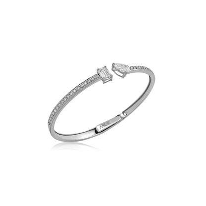 Classic Diamond Bangle 1.78 cts TW