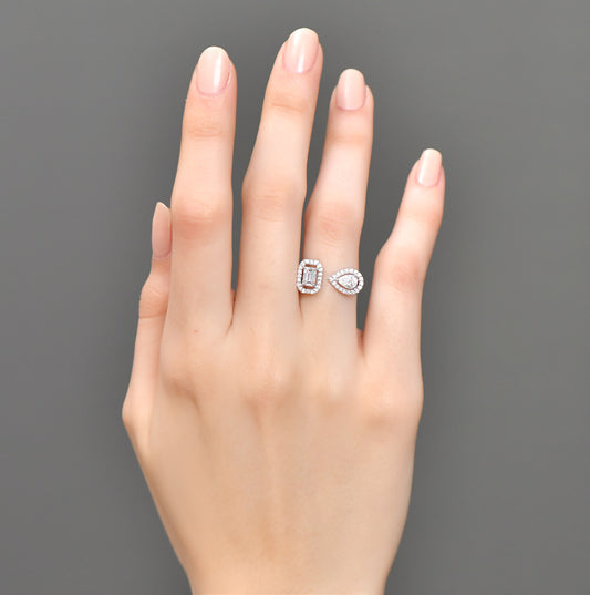 Diamond Ring 0.81 carats TW