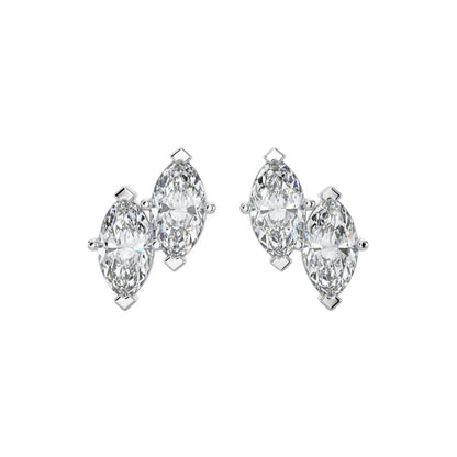 1.97 TW Marquise Diamond Earrings