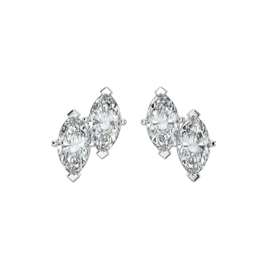 1.97 TW Marquise Diamond Earrings