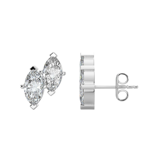 1.97 TW Marquise Diamond Earrings