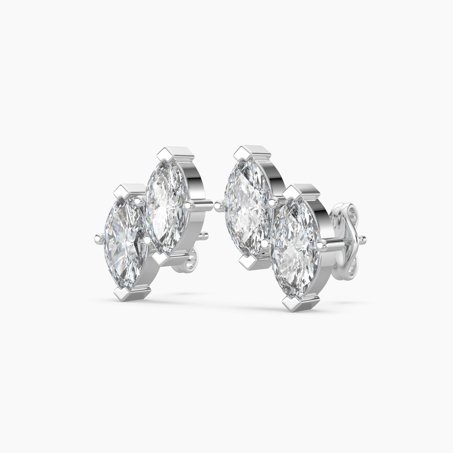 1.97 ct Marquise Diamond Earring TW