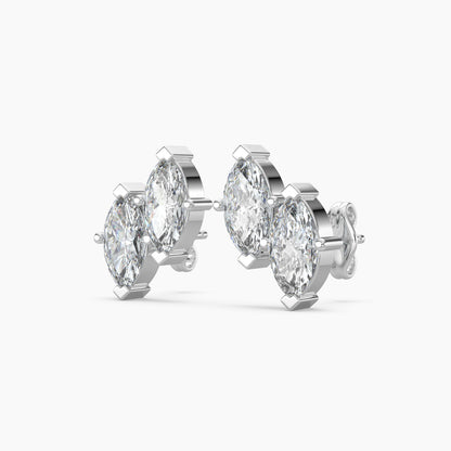 1.97 ct Marquise Diamond Earring TW