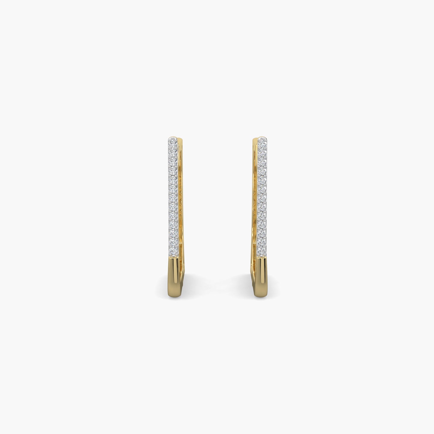 Diamond Earrings 0.13 cts TW 18k Gold