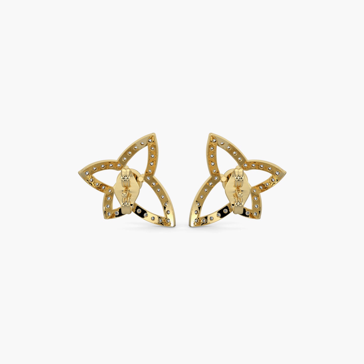 Diamond Earrings 0.3 cts TW 18k Gold