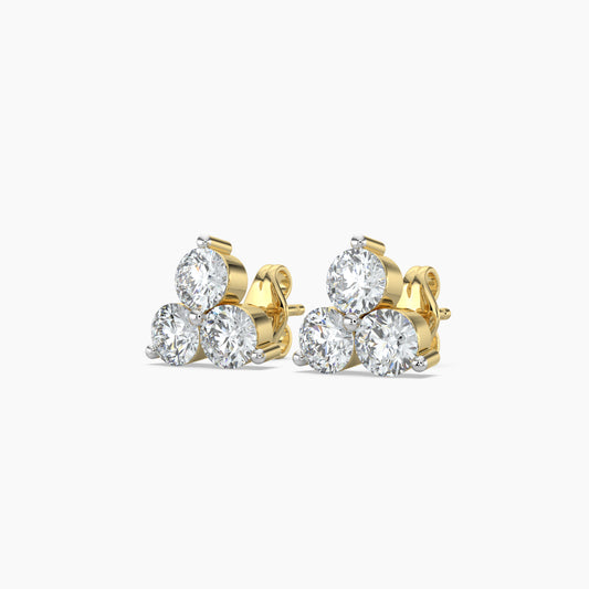 Diamond Earrings 1.25 cts TW