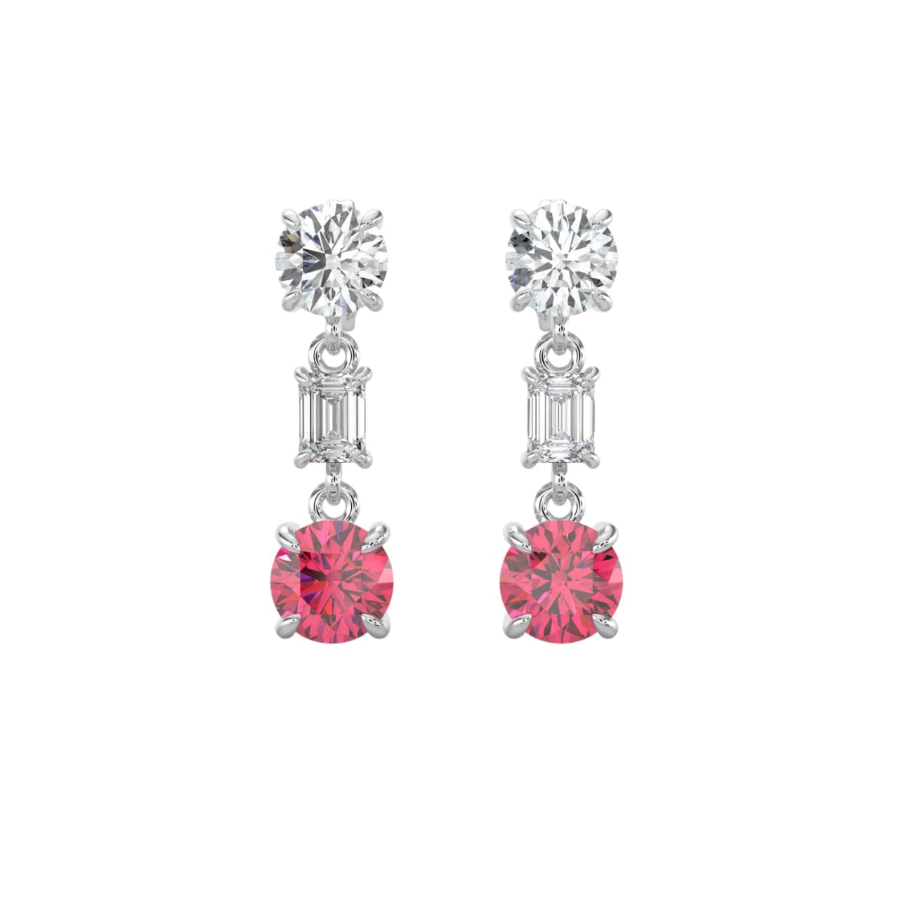 1.04 TW Diamond Earrings