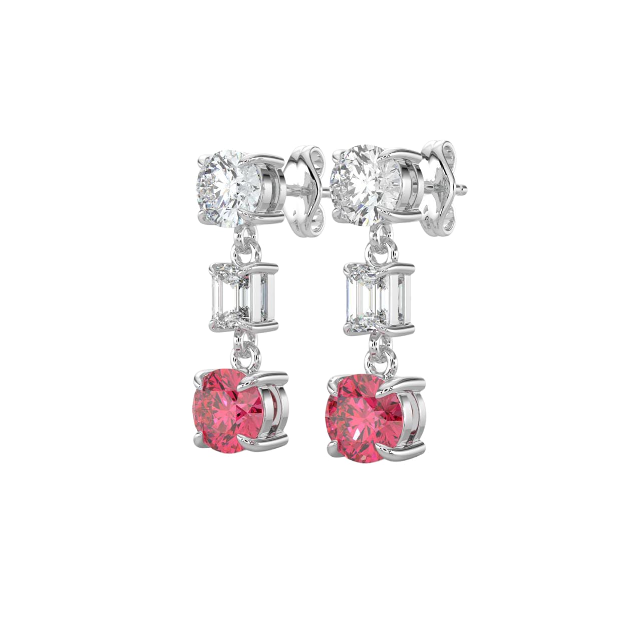 1.04 TW Diamond Earrings