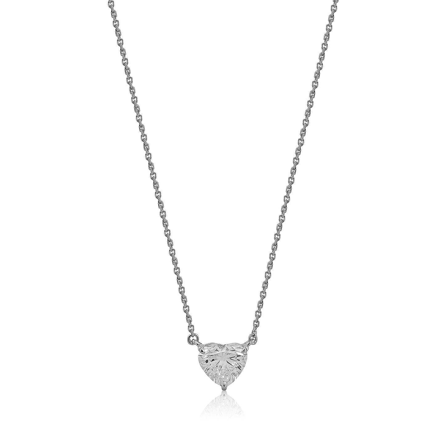 With Stone Sliver diamond pendant designs for women