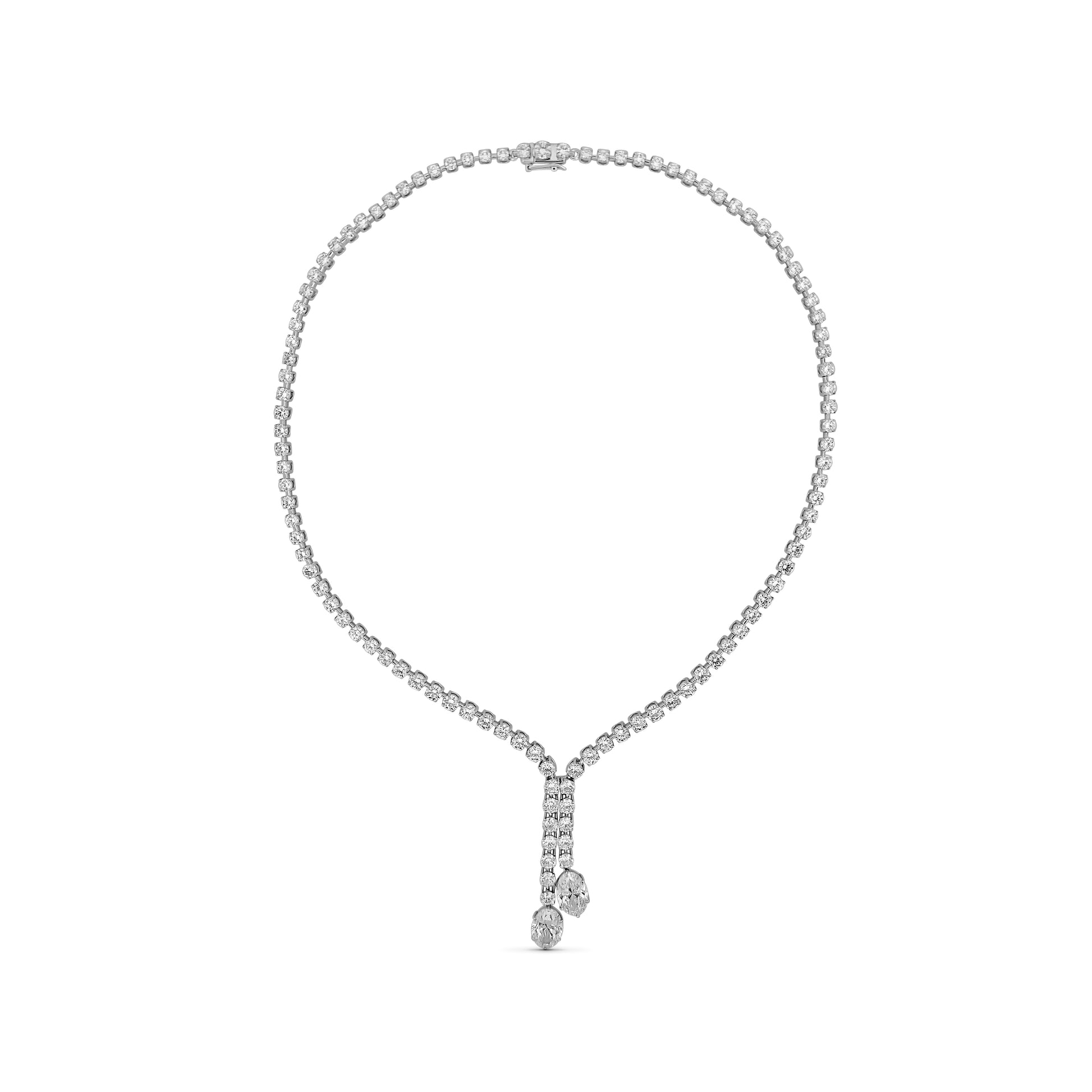 25.70 gram diamond necklace for v neck