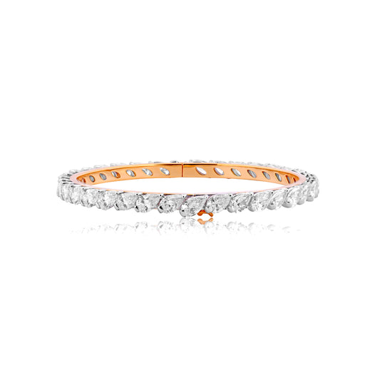 Diamond Bangle 14.08cts TW