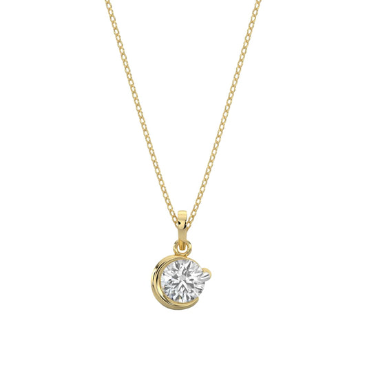 Diamond Pendant 0.35 cts TW 18k Gold