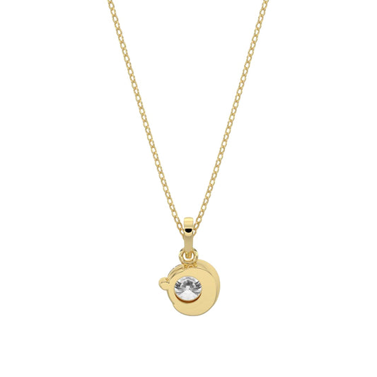 Diamond Pendant 0.35 cts TW 18k Gold