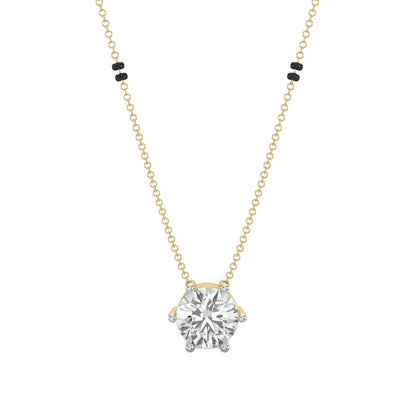 Diamond Mangalsutra & diamond pendants for women india