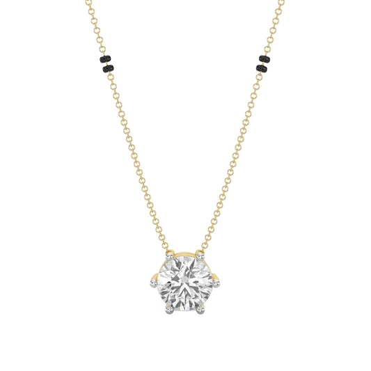 Diamond Mangalsutra & diamond pendants for women india