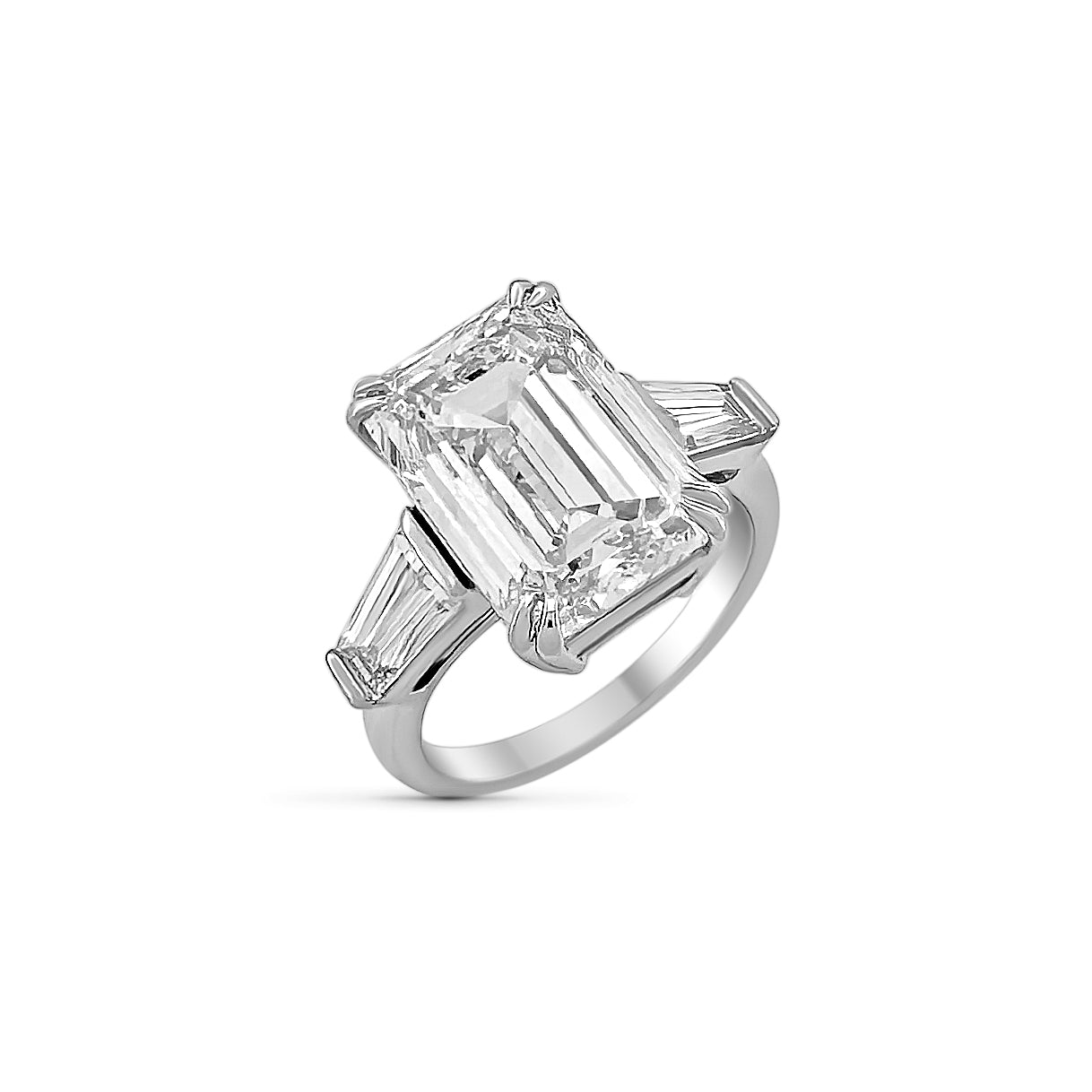 8.36 TW 7.27 CTS Diamond Ring