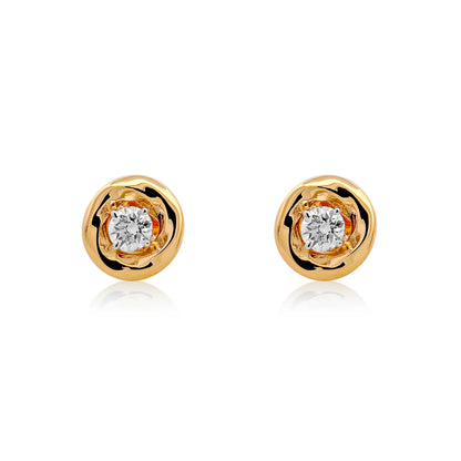 Diamond Earrings 0.75 cts TW