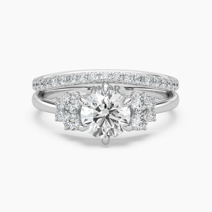 1.80 TW 1.17 CTS Diamond Ring