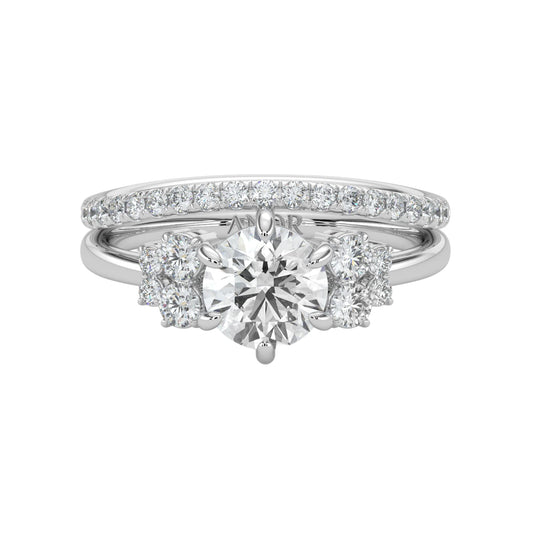 1.80 TW 1.17 CTS Diamond Ring