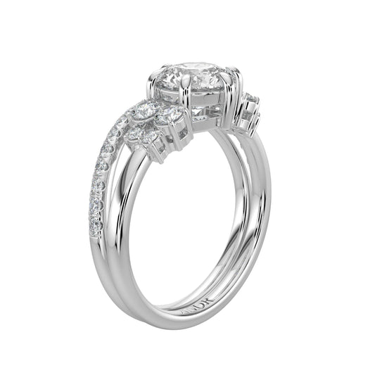 1.80 TW 1.17 CTS Diamond Ring