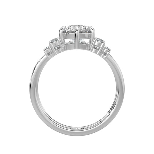 1.80 TW 1.17 CTS Diamond Ring