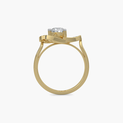 Diamond Ring 1.06 cts TW 18k Gold