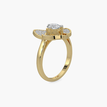 Diamond Ring 1.06 cts TW 18k Gold