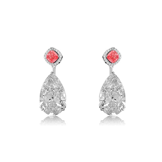 Diamond Earring 22.07 cts TW